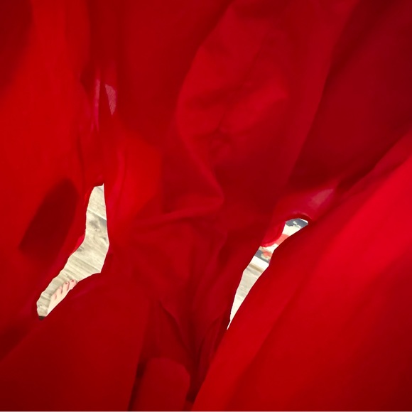 Red & Gold Football Romper by Queen of Sparkles. - Picture 8 of 10